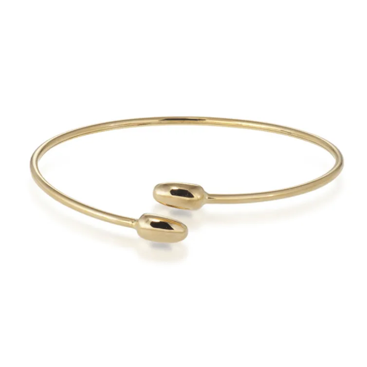 Pulsera Oro Basic Gold Tu Yo Oval Concavo