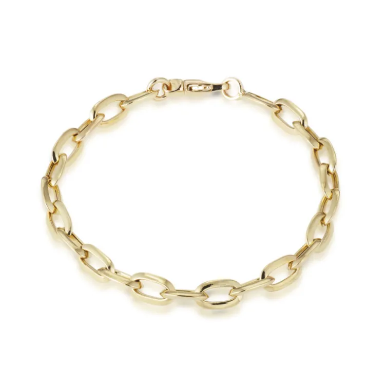 Pulsera Oro 18K Eslabon Daily 20Cm