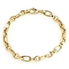 Pulsera Oro 18K Forsada Oval Daily