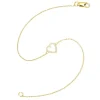 Pulsera Oro Love Heart