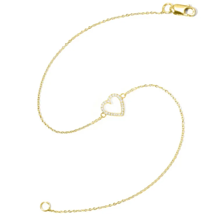 Pulsera Oro Love Heart