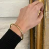 Pulsera Tubo Basic Gold