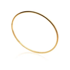 Pulsera Tubo Cuadrado Oro Amarillo