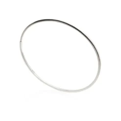 Pulsera Tubo Cuadrado Oro Blanco