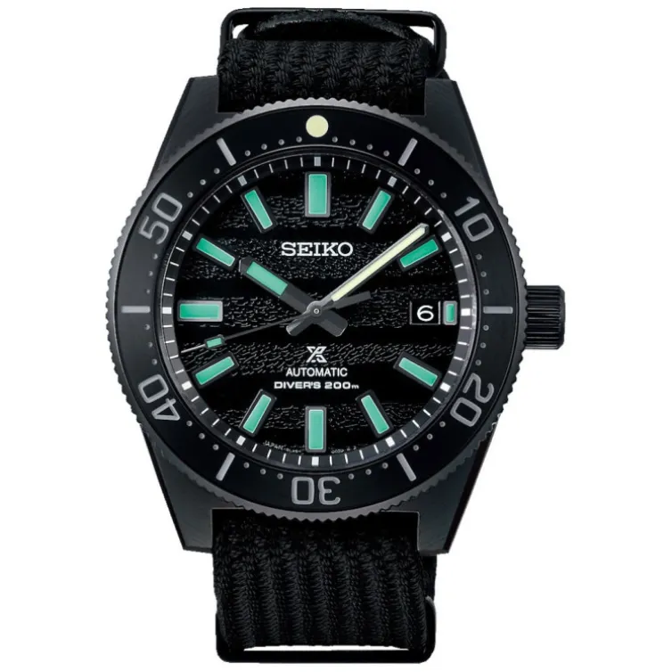 Seiko Prospex Black Series Night Vision Reinterpretación Moderna de 1965 Edición Limitada