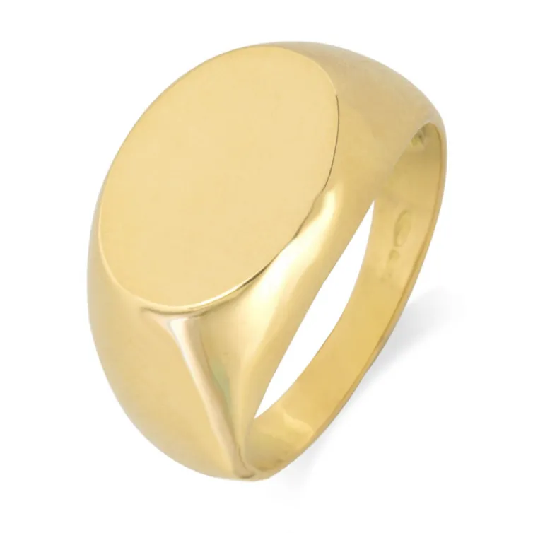 Sello Oro Oval Mate