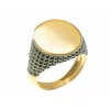 Sello Oro Oval Moderno