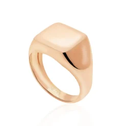 Sello Oro Rosa Mujer Cuadrado Vintage