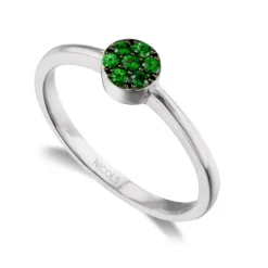 Sortija Circulo Green Velvet